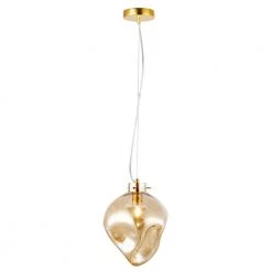 Bette1-Light Amber Pendant Light with Glass Shade by Light Society -Hot Sale Light Society Store amber light society chandeliers ls c388 am c3 1000