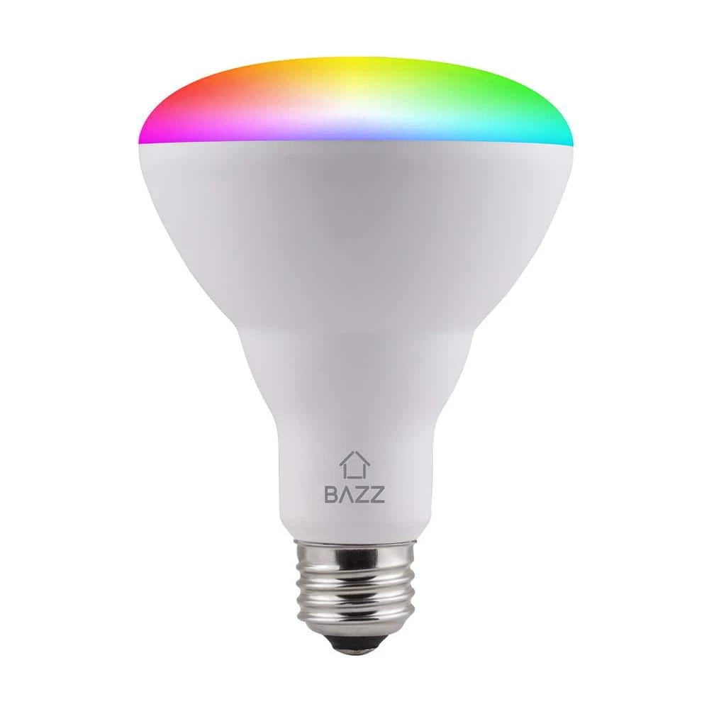 Wi-Fi RGB 65-Watt Equivalent LED BR30 Light Bulb by BAZZ 1 Wi-Fi RGB 65-Watt Equivalent LED BR30 Light Bulb by BAZZ