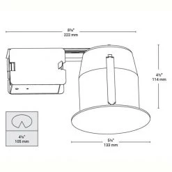 100 Series 5 in. White Recessed Halogen Damp Locations Light Fixture Kit by BAZZ 10 100 Series 5 in. White Recessed Halogen Damp Locations Light Fixture Kit by BAZZ -Hot Sale Light Society Store bazz recessed lighting kits 100 230d 1f 1000