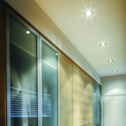 2.5 in. Brushed Chrome LED Recessed Lighting Fixture with Designed for Ceiling Clearance by BAZZ -Hot Sale Light Society Store bazz recessed lighting kits 310lpl7b fa 1000