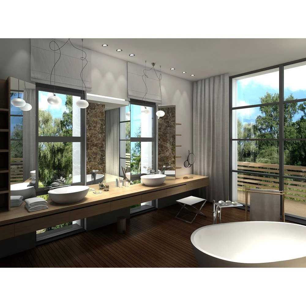 3-in. Brushed Chrome Intergrated LED Recessed Fixture Kit for Damp Locations by BAZZ 6 3-in. Brushed Chrome Intergrated LED Recessed Fixture Kit for Damp Locations by BAZZ - Image 4