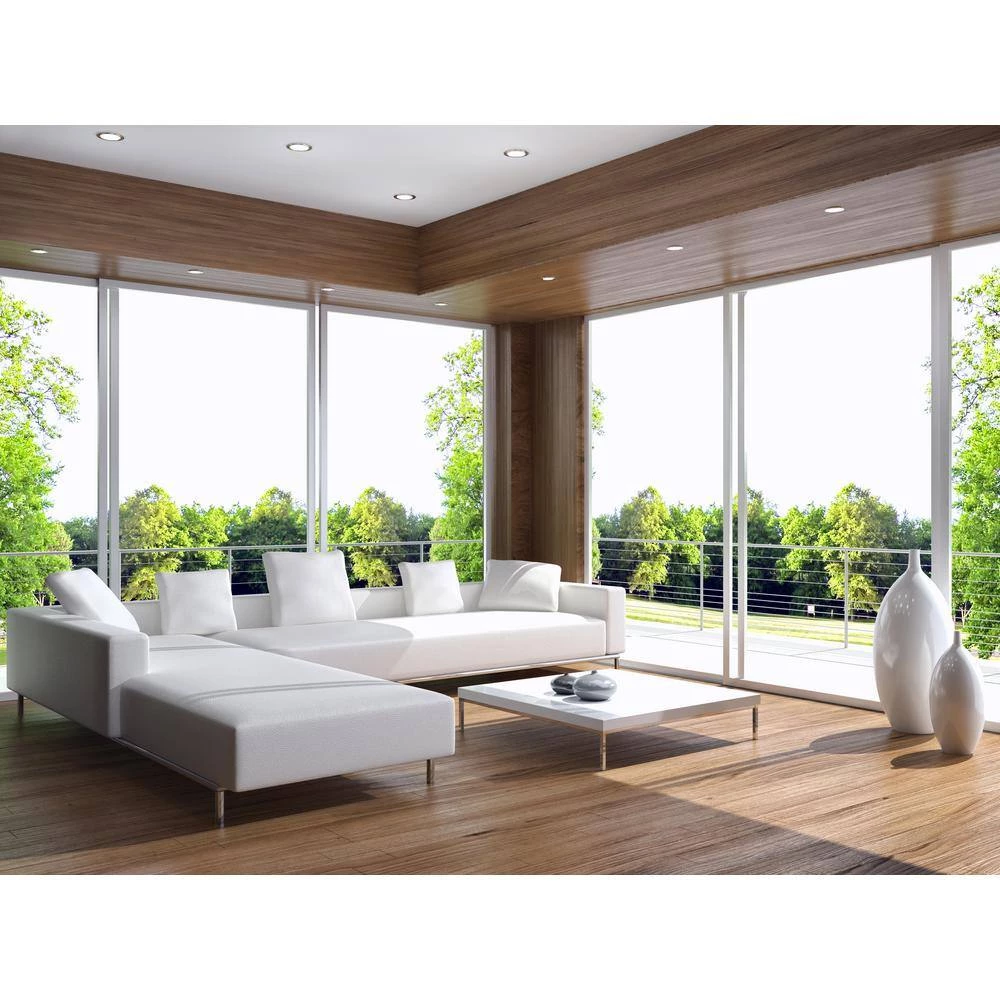 3-in. Brushed Chrome Intergrated LED Recessed Fixture Kit for Damp Locations by BAZZ 5 3-in. Brushed Chrome Intergrated LED Recessed Fixture Kit for Damp Locations by BAZZ - Image 3