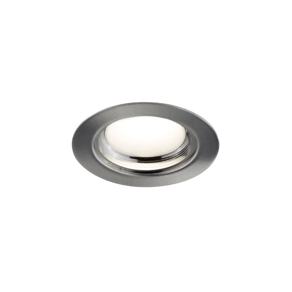 3-in. Brushed Chrome Intergrated LED Recessed Fixture Kit for Damp Locations by BAZZ 4 3-in. Brushed Chrome Intergrated LED Recessed Fixture Kit for Damp Locations by BAZZ - Image 2