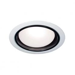 400 Series 5 in. White/Black Recessed Incandescent Baffle Light Fixture Kit by BAZZ