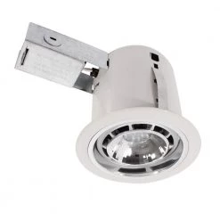 4 in. White Recessed LED Lighting Fixture by BAZZ