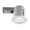4.5 in. Interior/Exterior White Baffle Recessed Lighting Fixture Designed for Insulated Ceiling by BAZZ -Hot Sale Light Society Store bazz recessed lighting kits 410l11w 64 1000