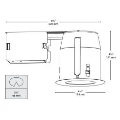 3.88 in. Slim Brushed Chrome Multi Directional Recessed Lighting Fixture Designed for Ceiling Clearance by BAZZ 11 3.88 in. Slim Brushed Chrome Multi Directional Recessed Lighting Fixture Designed for Ceiling Clearance by BAZZ -Hot Sale Light Society Store bazz recessed lighting kits 510l8b 44 1000