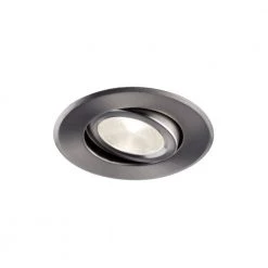 3.85 in. Slim Brushed Chrome Multidirectional Recessed Lighting Fixture (4-Pack) by BAZZ -Hot Sale Light Society Store bazz recessed lighting kits 510l8bm4 4f 1000