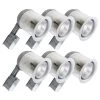 600 Series 7 in. White Incandescent Recessed Baffle Light Fixture Kit by BAZZ -Hot Sale Light Society Store bazz recessed lighting kits 606r30m6 64 1000
