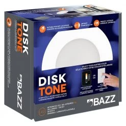 4 in. Canless 5000k Tunable New Construction Integrated LED Recessed Light Kit with White Trim for Shallow Ceiling by BAZZ -Hot Sale Light Society Store bazz recessed lighting kits disk4cct4w 44 1000
