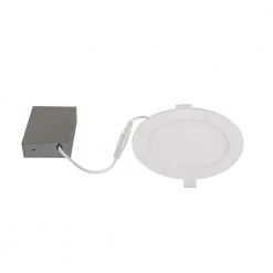 6 in. Tunable New Construction or Remodel IC Rated Canless Recessed Integrated LED Kit by BAZZ
