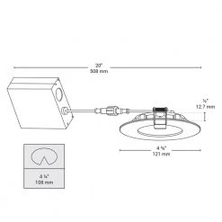 Slim Disk Stak 4 in. 3000K New Construction or Remodel IC Rated Recessed Integrated LED Kit (4-Pack) by BAZZ 11 Slim Disk Stak 4 in. 3000K New Construction or Remodel IC Rated Recessed Integrated LED Kit (4-Pack) by BAZZ -Hot Sale Light Society Store bazz recessed lighting kits jldsk4wh4 1f 1000