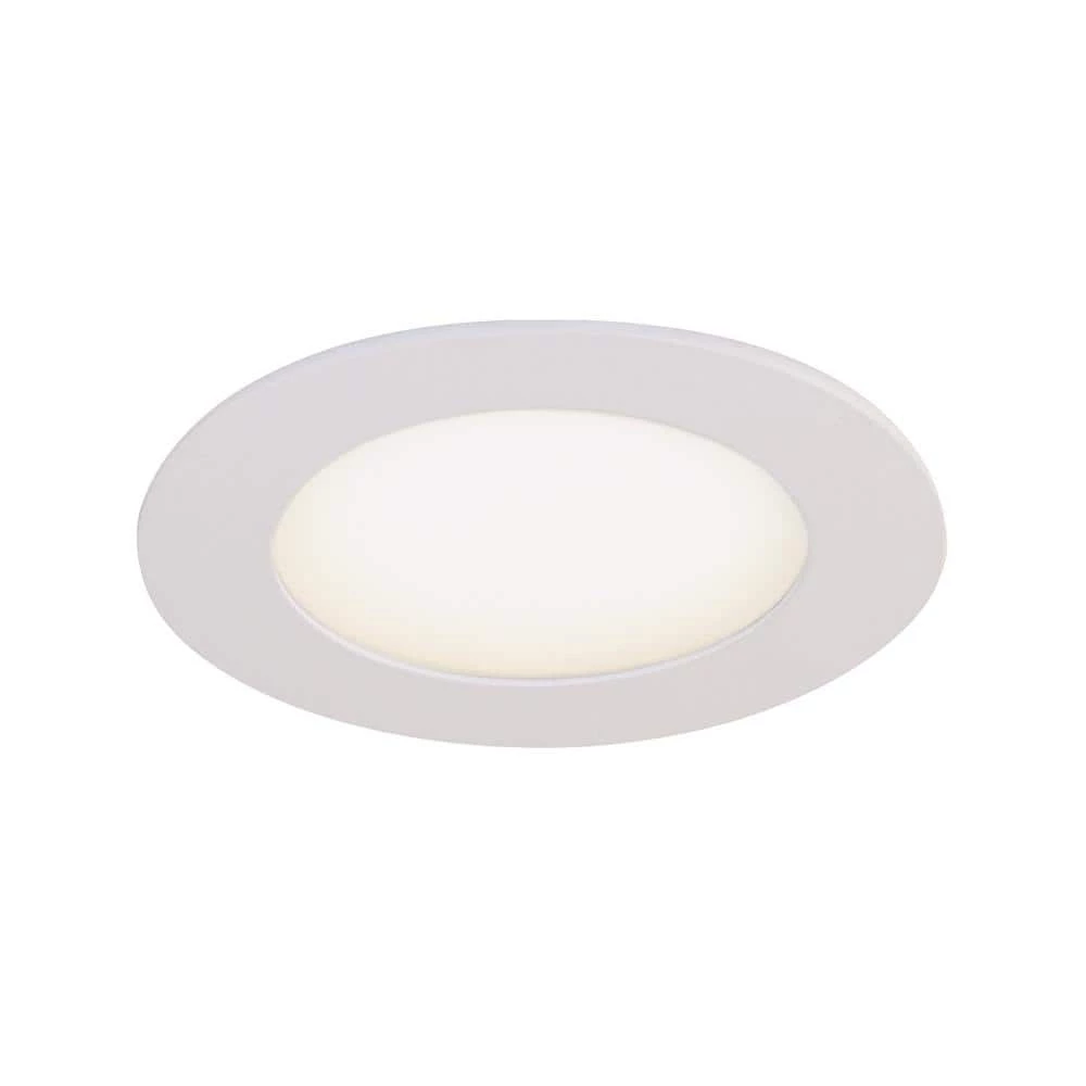 Slim Disk Stak 4 in. 3000K New Construction or Remodel IC Rated Recessed Integrated LED Kit (4-Pack) by BAZZ 5 Slim Disk Stak 4 in. 3000K New Construction or Remodel IC Rated Recessed Integrated LED Kit (4-Pack) by BAZZ - Image 3