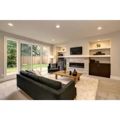 Slim Disk Mood 4 in. Selectable New Construction and Remodel IC Rated Canless Recessed Integrated LED Kit (4-Pack) by BAZZ -Hot Sale Light Society Store bazz recessed lighting kits luxdisk100w4 fa 1000