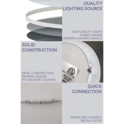 Slim Disk Radiant 4.5 in. 4000K New Construction or Remodel Ultra Slim Integrated LED Recessed Light Kit (4-Pack) by BAZZ -Hot Sale Light Society Store bazz recessed lighting kits sldskb4kw4 4f 1000