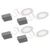 STAK 4 in. Canless 3000k New Construction Integrated LED Recessed Light Kit (4-Pack) by BAZZ 2 STAK 4 in. Canless 3000k New Construction Integrated LED Recessed Light Kit (4-Pack) by BAZZ -Hot Sale Light Society Store bazz recessed lighting kits stkd43kw4 64 1000