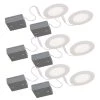 STAK 4 in. Canless 4000k New Construction Integrated LED Recessed Light Kit (6-Pack) by BAZZ