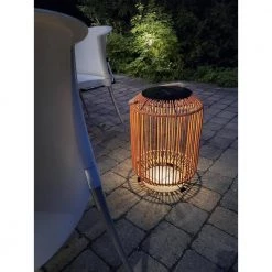 Tulum 19 in. Beige Outdoor Integrated LED Solar Floor Lamp by BAZZ 12 Tulum 19 in. Beige Outdoor Integrated LED Solar Floor Lamp by BAZZ -Hot Sale Light Society Store beige bazz outdoor floor lamps f19287bg 44 1000