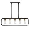 24.50 in. 5-Light Black Island Pendant with Vintage Edison Bulbs by DSI LIGHTING 1 24.50 in. 5-Light Black Island Pendant with Vintage Edison Bulbs by DSI LIGHTING -Hot Sale Light Society Store black and antique brass dsi lighting chandeliers ds18957 64 1000