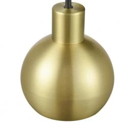 Bria 12.1 in. Black/Antique Brass Vanity Light with Metal Shade by Light Society 14 Bria 12.1 in. Black/Antique Brass Vanity Light with Metal Shade by Light Society -Hot Sale Light Society Store black antique brass light society vanity lighting ls v466 bk ab 44 1000