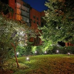 Luvia Low Voltage Black LED Landscape Spotlight Kit with Transformer (Set of 6) by BAZZ 15 Luvia Low Voltage Black LED Landscape Spotlight Kit with Transformer (Set of 6) by BAZZ -Hot Sale Light Society Store black bazz landscape light kits g14t713x6 31 1000