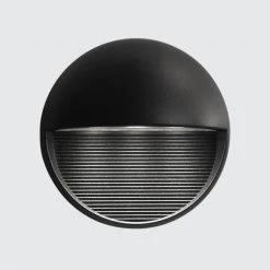 Exil 1-Light Black Outdoor Integrated LED Wall Lantern Sconce by BAZZ -Hot Sale Light Society Store black bazz outdoor sconces w14777bk c3 1000