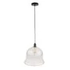 60 in. Single Black and Clear Glass Bell Shape Single Hanging Ceiling Light Pendant by BAZZ 2 60 in. Single Black and Clear Glass Bell Shape Single Hanging Ceiling Light Pendant by BAZZ -Hot Sale Light Society Store black bazz pendant lights p16796cl 64 1000