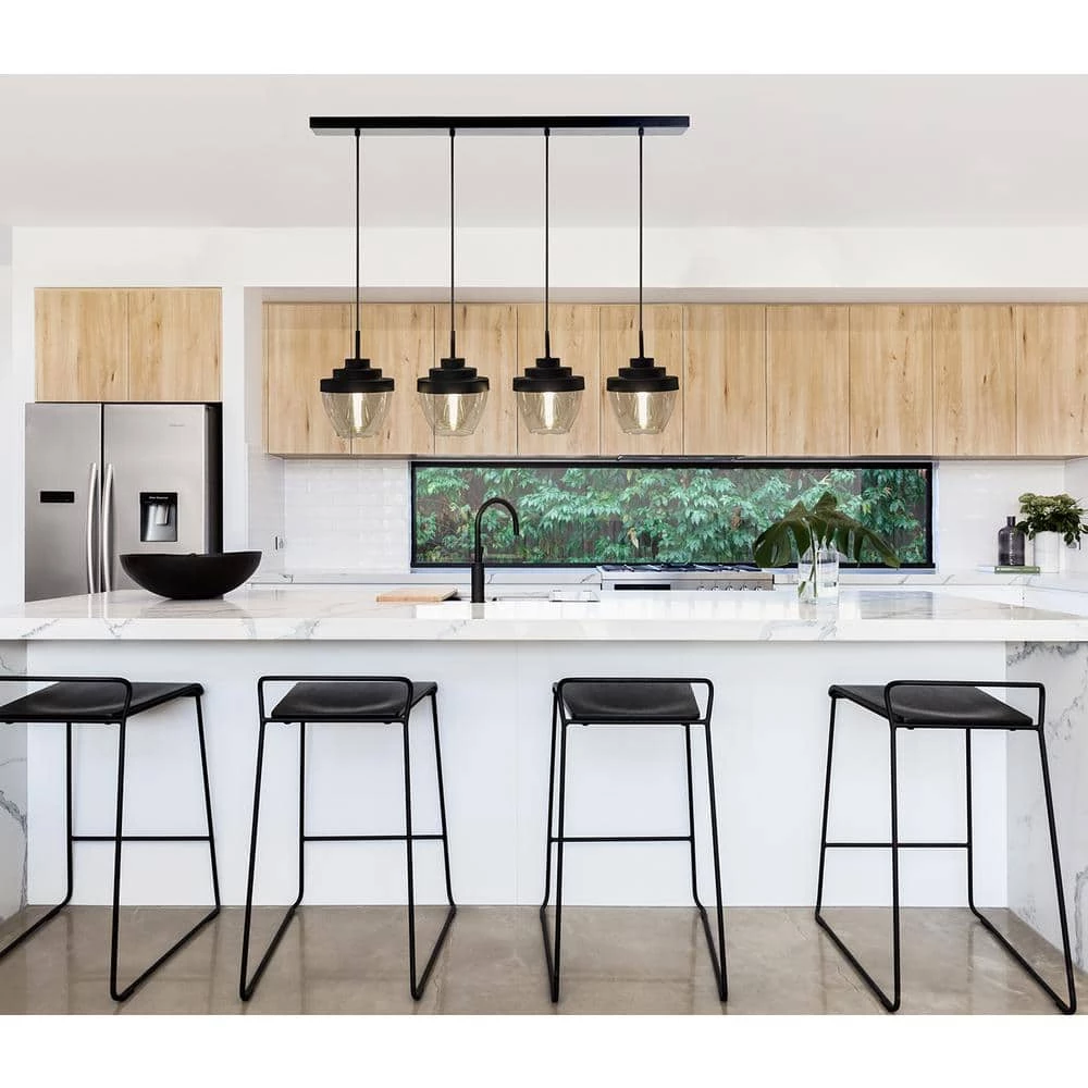 64 in. 4-Light Vintage Quadruple Pendants Fixture by BAZZ 6 64 in. 4-Light Vintage Quadruple Pendants Fixture by BAZZ - Image 4