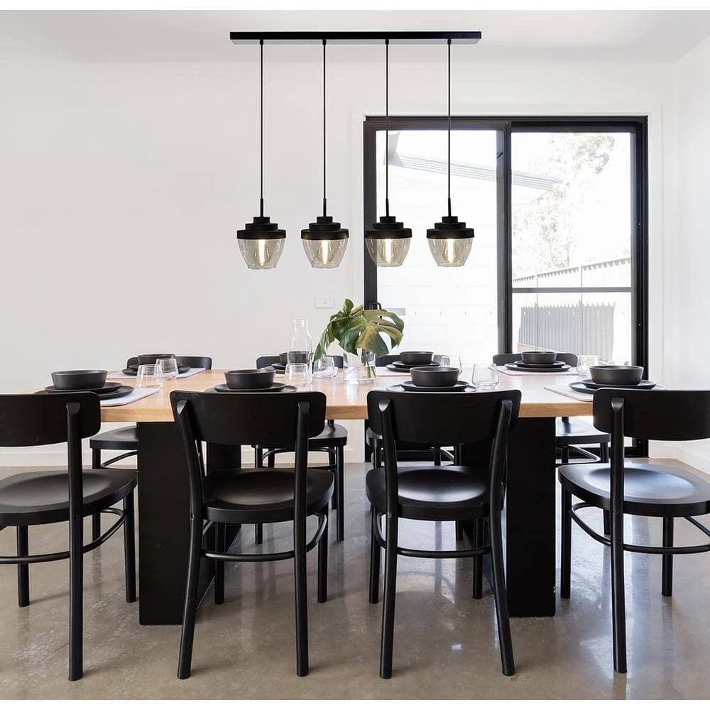 64 in. 4-Light Vintage Quadruple Pendants Fixture by BAZZ 4 64 in. 4-Light Vintage Quadruple Pendants Fixture by BAZZ - Image 2