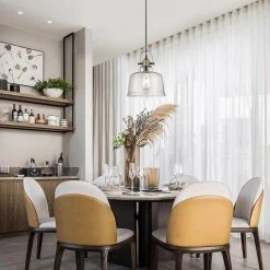 Arie 1-light Black/Brass/Clear ​Pendant Light with Glass Shad by Light Society -Hot Sale Light Society Store black brass clear light society chandeliers ls c529 cl brs 31 1000