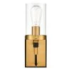 Emme 1-Light Black/Brushed Brass Vanity Light by Light Society 2 Emme 1-Light Black/Brushed Brass Vanity Light by Light Society -Hot Sale Light Society Store black brushed brass light society vanity lighting ls v461 bk bb 64 1000