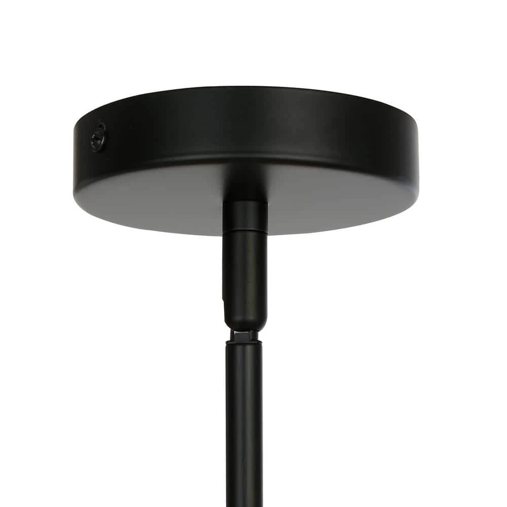 Trieste 12-Light Black/Frosted Chandelier with Glass Shades by Light Society 9 Trieste 12-Light Black/Frosted Chandelier with Glass Shades by Light Society - Image 7