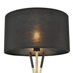 Enna 60.62 in. Black Tripod Floor Lamp with Fabric Shade by Light Society -Hot Sale Light Society Store black light society floor lamps ls f444 blk 4f 1000