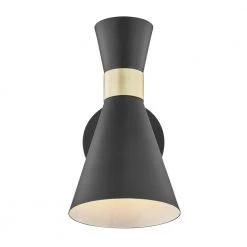 Beaker Black Wall Sconce by Light Society -Hot Sale Light Society Store black light society wall sconces ls w305 bk 1f 1000