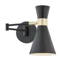 Beaker Black Wall Sconce by Light Society -Hot Sale Light Society Store black light society wall sconces ls w305 bk 4f 1000