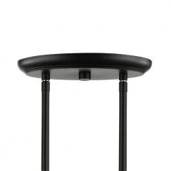 Andes 5-Light Black/Silver Pendant with Metal Shade by Light Society -Hot Sale Light Society Store black silver light society chandeliers ls c372 bk slv fa 1000