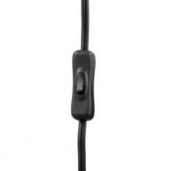 Greta 4.75 in. Black/White Globe Plug-In Wall Sconce with Glass Shade by Light Society -Hot Sale Light Society Store black white light society wall sconces ls w463 bk wh fa 1000