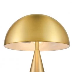 Bebe 20.08 in. Brass/White Table Lamp with Metal Shade by Light Society -Hot Sale Light Society Store brass white light society table lamps ls t510 brs whi 44 1000