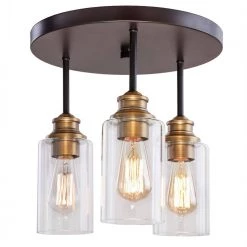 Hot Sale Light Society Store -Hot Sale Light Society Store bronze and antique brass dsi lighting flush mount lights ds18971 c3 1000