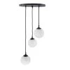 Lacey 3-Light Bronze Pendant with Etched Opal Glass Globes by DSI LIGHTING 1 Lacey 3-Light Bronze Pendant with Etched Opal Glass Globes by DSI LIGHTING -Hot Sale Light Society Store bronze dsi lighting chandeliers ds18929 64 1000