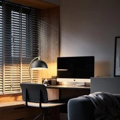 Franco 20.08 in. Brushed Brass/Black Table Lamp with Metal Shade by Light Society -Hot Sale Light Society Store brushed brass black light society table lamps ls t446 bb blk 31 1000