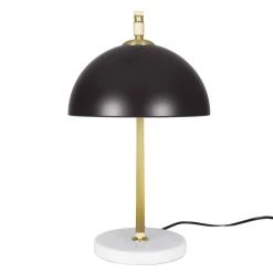 Franco 20.08 in. Brushed Brass/Black Table Lamp with Metal Shade by Light Society -Hot Sale Light Society Store brushed brass black light society table lamps ls t446 bb blk 4f 1000