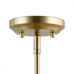 Vera 1-Light Brushed Brass Pendant with Clear Glass Shade by Light Society -Hot Sale Light Society Store brushed brass clear light society chandeliers ls c321 bb cl 44 1000