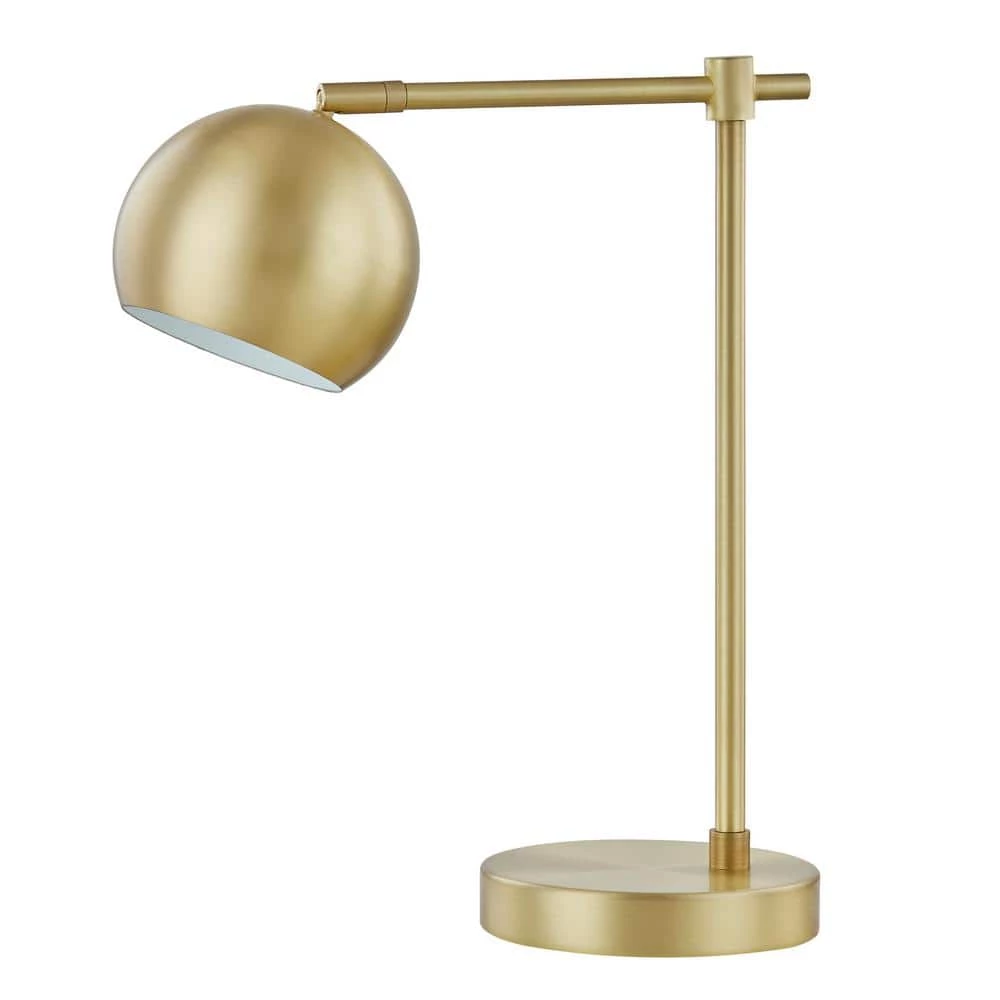Mobley 17 in. Brushed Brass Table Lamp by Light Society 4 Mobley 17 in. Brushed Brass Table Lamp by Light Society - Image 2