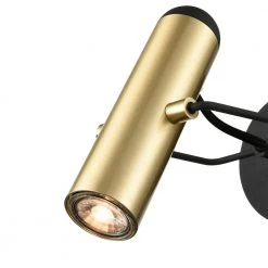 Zea Plug-In Brushed Brass Wall Sconce by Light Society 12 Zea Plug-In Brushed Brass Wall Sconce by Light Society -Hot Sale Light Society Store brushed brass light society wall sconces ls w450 bb 1f 1000