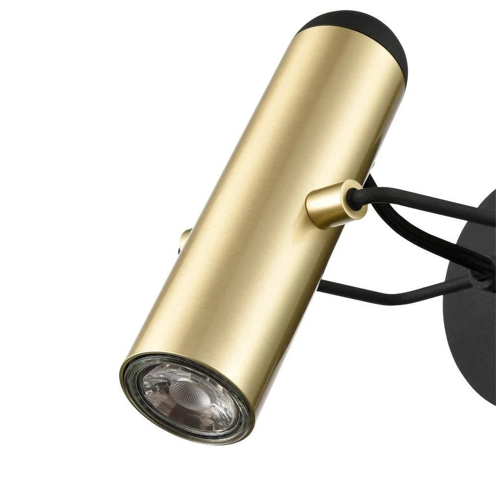 Zea Plug-In Brushed Brass Wall Sconce by Light Society 7 Zea Plug-In Brushed Brass Wall Sconce by Light Society - Image 5