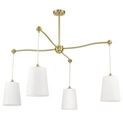 Llie 4-Light Brushed Brass/Opal Chandelier with Glass Shades by Light Society 13 Llie 4-Light Brushed Brass/Opal Chandelier with Glass Shades by Light Society -Hot Sale Light Society Store brushed brass opal light society chandeliers ls c487 bb op 1f 1000