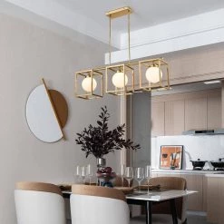Rafael 3-Light Brushed Brass/White Chandelier by Light Society -Hot Sale Light Society Store brushed brass white light society chandeliers ls c500 bb op 31 1000