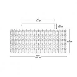 Glam Cobalt 3-Light Brushed Chrome Ceiling Light by BAZZ -Hot Sale Light Society Store brushed chrome decorative beads bazz flush mount lights pl3413cc 40 1000