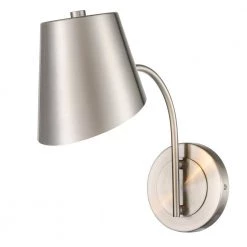 Leo 4.75 in. Brushed Nickel Wall Sconce by Light Society 12 Leo 4.75 in. Brushed Nickel Wall Sconce by Light Society -Hot Sale Light Society Store brushed nickel light society wall sconces ls w451 bn 4f 1000